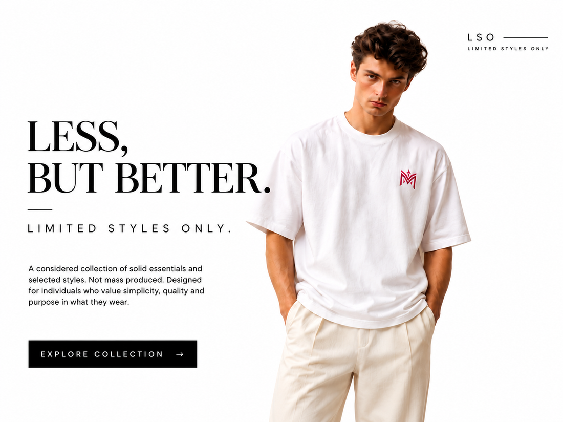 The Art of Wearing Less | Minimalist Fashion by MAPM