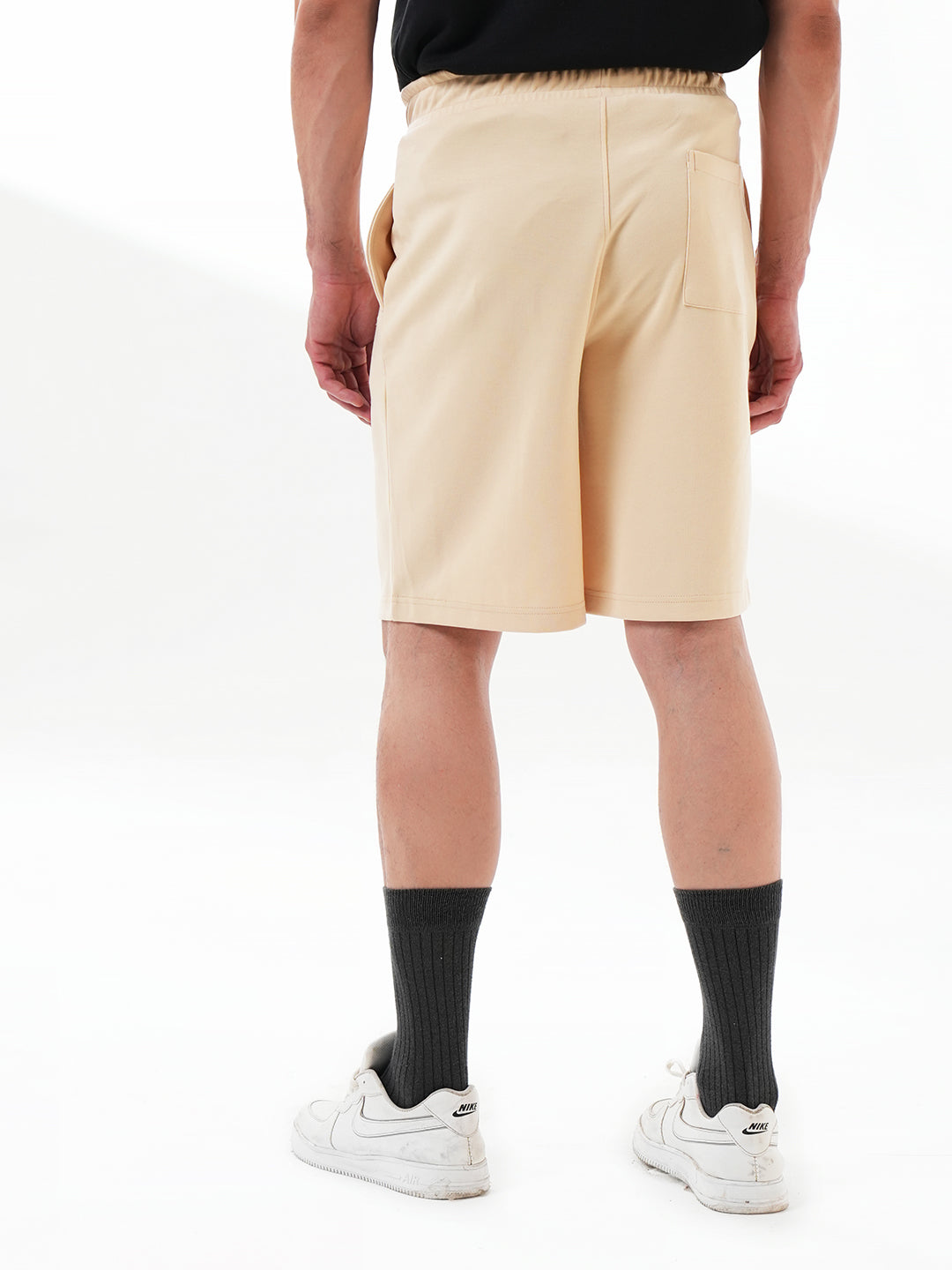 Beige Shorts for Men – Stylish Gym & Casual Wear