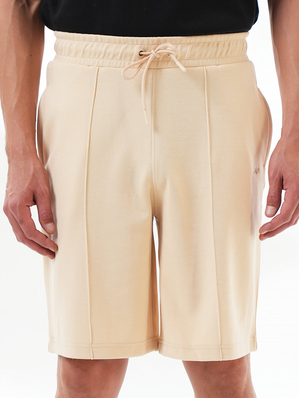 Beige Shorts for Men – Stylish Gym & Casual Wear