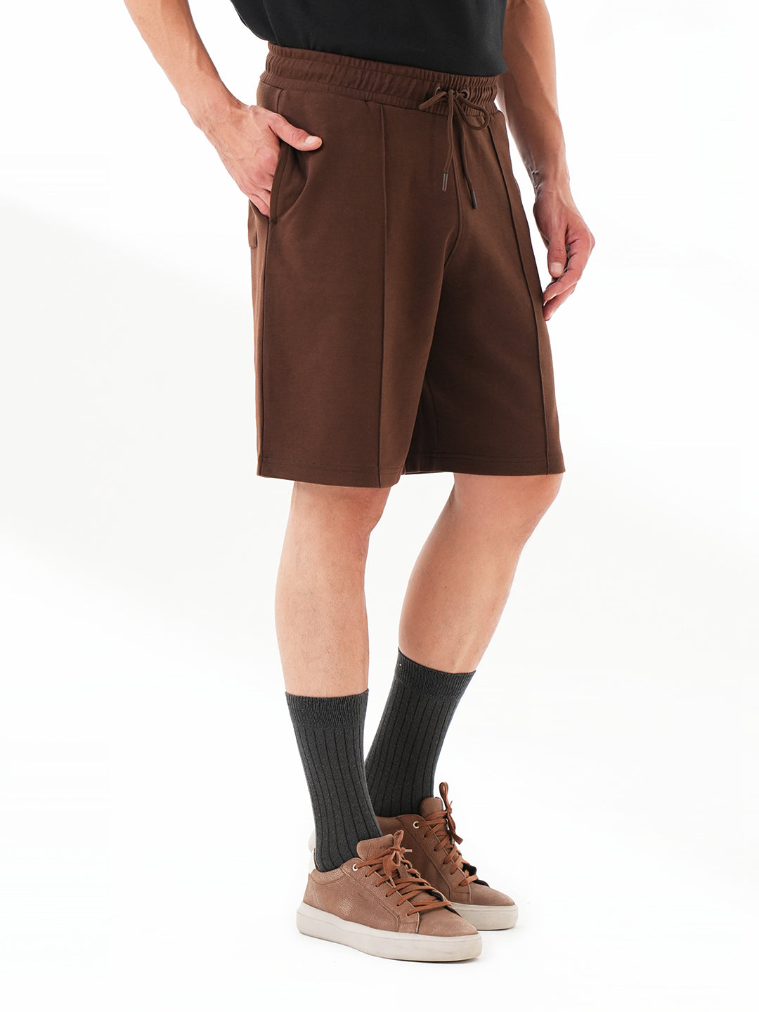 Tan Shorts for Men – Stylish Gym & Casual Wear