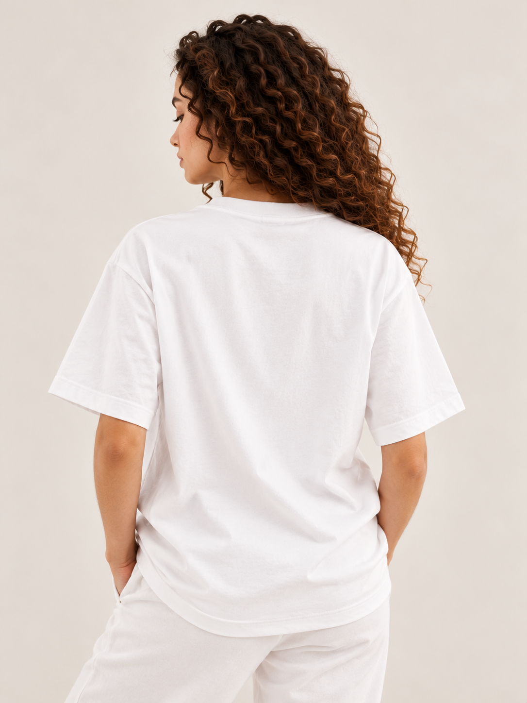 Signature Solid Oversized T-Shirt